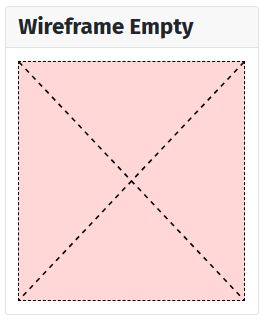 Output example for Wireframe Empty